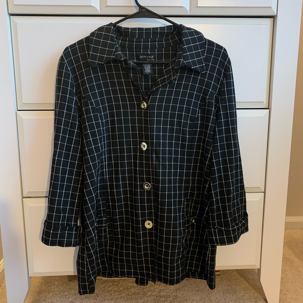 Attyre New York Button Up Jacket
